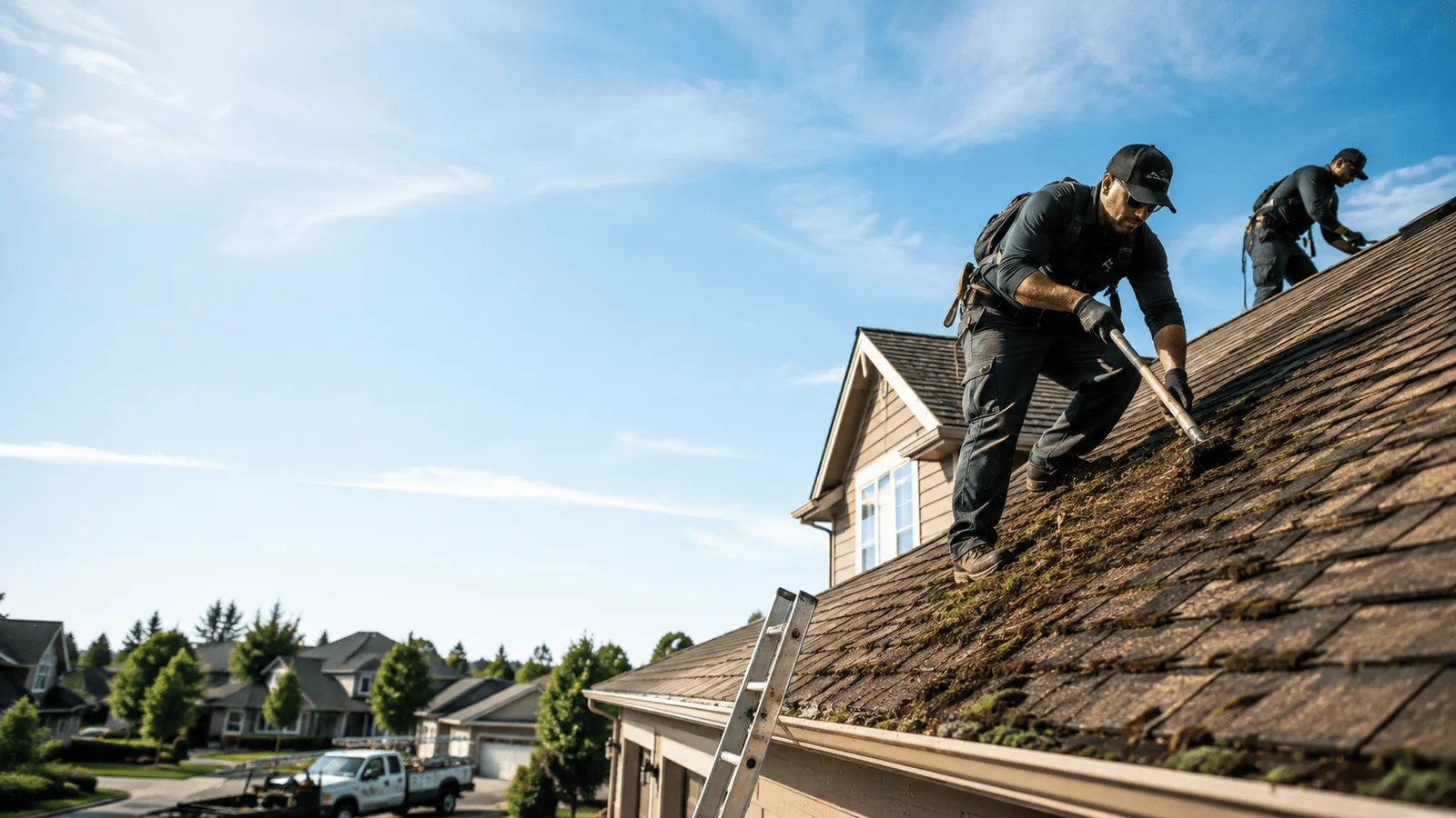Roof Moss Removal in Pep, NM near me